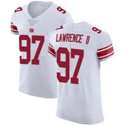 Men's Dexter Lawrence II New York Giants No.97 Elite Vapor Untouchable Jersey - White