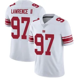 Men's Dexter Lawrence II New York Giants No.97 Limited Vapor Untouchable Jersey - White