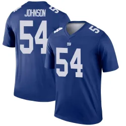 Men's Dyontae Johnson New York Giants No.54 Legend Jersey - Royal