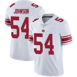 Men's Dyontae Johnson New York Giants No.54 Limited Vapor Untouchable Jersey - White