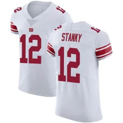 Men's Eddie Stanky New York Giants No.12 Elite Vapor Untouchable Jersey - White