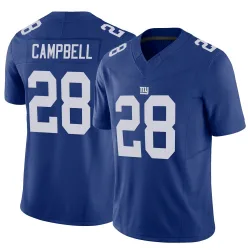 Men's Elijah Campbell New York Giants No.28 Limited Vapor F.U.S.E. Jersey - Royal