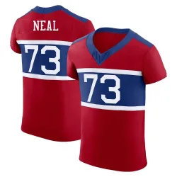 Men's Evan Neal New York Giants No.73 Elite Century Alternate Vapor F.U.S.E. Jersey - Red