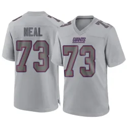 Men's Evan Neal New York Giants No.73 Game Atmosphere Fashion Jersey - Gray