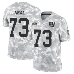Men's Evan Neal New York Giants No.73 Limited 2024 Salute to Service Jersey - Arctic Camo