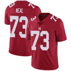 Men's Evan Neal New York Giants No.73 Limited Alternate Vapor Untouchable Jersey - Red