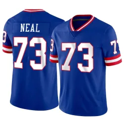 Men's Evan Neal New York Giants No.73 Limited Classic Vapor Jersey