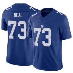 Men's Evan Neal New York Giants No.73 Limited Vapor F.U.S.E. Jersey - Royal