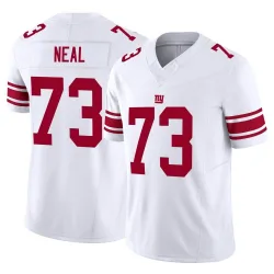 Men's Evan Neal New York Giants No.73 Limited Vapor F.U.S.E. Jersey - White