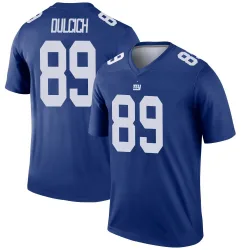 Men's Greg Dulcich New York Giants No.89 Legend Jersey - Royal