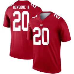 Men's Greg Newsome II New York Giants No.20 Legend Inverted Jersey - Red