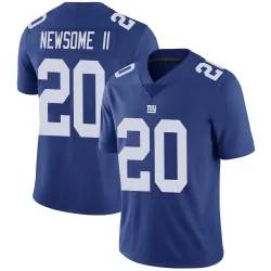 Men's Greg Newsome II New York Giants No.20 Limited Team Color Vapor Untouchable Jersey - Royal
