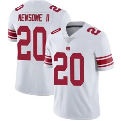 Men's Greg Newsome II New York Giants No.20 Limited Vapor Untouchable Jersey - White