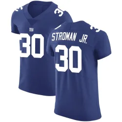 Men's Greg Stroman Jr. New York Giants No.30 Elite Team Color Vapor Untouchable Jersey - Royal