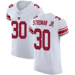 Men's Greg Stroman Jr. New York Giants No.30 Elite Vapor Untouchable Jersey - White