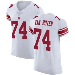 Men's Greg Van Roten New York Giants No.74 Elite Vapor Untouchable Jersey - White