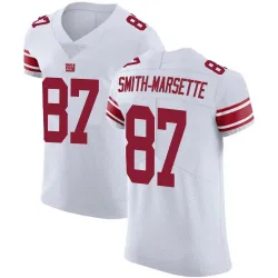 Men's Ihmir Smith-Marsette New York Giants No.87 Elite Vapor Untouchable Jersey - White