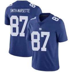 Men's Ihmir Smith-Marsette New York Giants No.87 Limited Team Color Vapor Untouchable Jersey - Royal