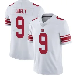 Men's Isaiah Likely New York Giants No.9 Limited Vapor Untouchable Jersey - White