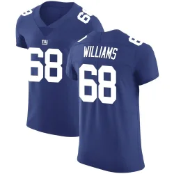 Men's Jaison Williams New York Giants No.68 Elite Team Color Vapor Untouchable Jersey - Royal