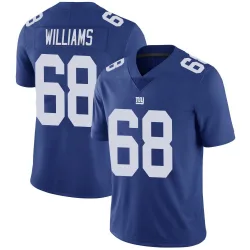 Men's Jaison Williams New York Giants No.68 Limited Team Color Vapor Untouchable Jersey - Royal