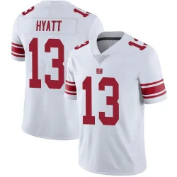 Men's Jalin Hyatt New York Giants No.13 Limited Vapor Untouchable Jersey - White