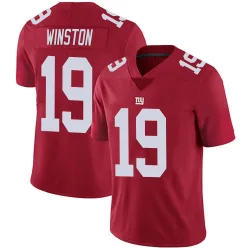 Men's Jameis Winston New York Giants No.19 Limited Alternate Vapor Untouchable Jersey - Red