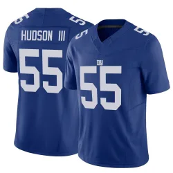 Men's James Hudson III New York Giants No.55 Limited Vapor F.U.S.E. Jersey - Royal