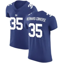 Men's Jarrick Bernard-Converse New York Giants No.35 Elite Team Color Vapor Untouchable Jersey - Royal
