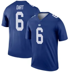 Men's Jaxson Dart New York Giants No.6 Legend Jersey - Royal