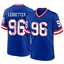 Men's Jeremiah Ledbetter New York Giants No.96 Game Classic Jersey - Royal