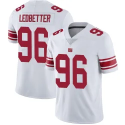 Men's Jeremiah Ledbetter New York Giants No.96 Limited Vapor Untouchable Jersey - White