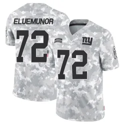 Men's Jermaine Eluemunor New York Giants No.72 Limited 2024 Salute to Service Jersey - Arctic Camo