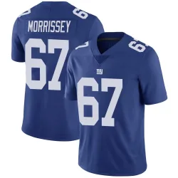 Men's Jimmy Morrissey New York Giants No.67 Limited Team Color Vapor Untouchable Jersey - Royal