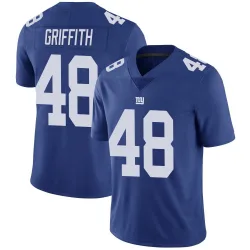 Men's Jonas Griffith New York Giants No.48 Limited Team Color Vapor Untouchable Jersey - Royal