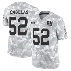 Men's Jonathan Casillas New York Giants No.52 Limited 2024 Salute to Service Jersey - Arctic Camo
