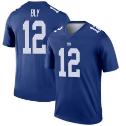 Men's Jordan Bly New York Giants No.12 Legend Jersey - Royal