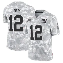 Men's Jordan Bly New York Giants No.12 Limited 2024 Salute to Service Jersey - Arctic Camo