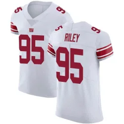Men's Jordon Riley New York Giants No.95 Elite Vapor Untouchable Jersey - White