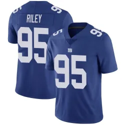 Men's Jordon Riley New York Giants No.95 Limited Team Color Vapor Untouchable Jersey - Royal