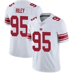 Men's Jordon Riley New York Giants No.95 Limited Vapor Untouchable Jersey - White