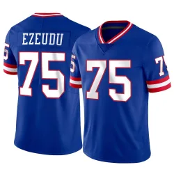 Men's Joshua Ezeudu New York Giants No.75 Limited Classic Vapor Jersey