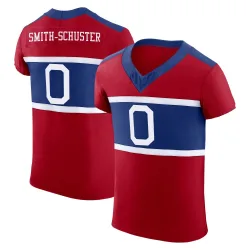 Men's JuJu Smith-Schuster New York Giants No.0 Elite Century Alternate Vapor F.U.S.E. Jersey - Red