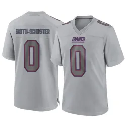Men's JuJu Smith-Schuster New York Giants No.0 Game Atmosphere Fashion Jersey - Gray