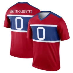 Men's JuJu Smith-Schuster New York Giants No.0 Legend Century Alternate Jersey - Red