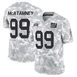 Men's Jude McAtamney New York Giants No.99 Limited 2024 Salute to Service Jersey - Arctic Camo