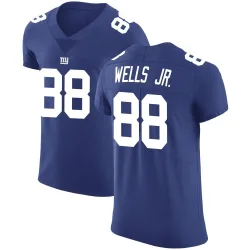 Men's Juice Wells Jr. New York Giants No.88 Elite Team Color Vapor Untouchable Jersey - Royal