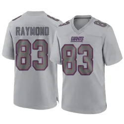 Men's Kalif Raymond New York Giants No.83 Game Atmosphere Fashion Jersey - Gray