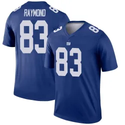 Men's Kalif Raymond New York Giants No.83 Legend Jersey - Royal