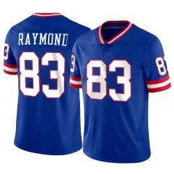 Men's Kalif Raymond New York Giants No.83 Limited Classic Vapor Jersey